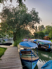Obraz premium boats on the river