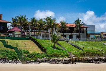 Fototapeta na wymiar Beaches of Brazil - Praia do Cotovelo, Parnamirim - Rio Grande do Norte State