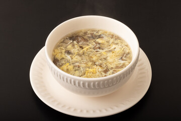 舞茸の中華スープ