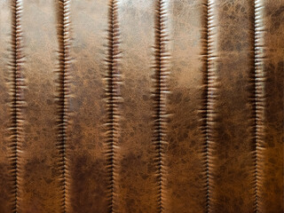 Textured brown leather texture