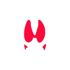 Boar paw print. Vector graphics. Symbol, logo illustration.