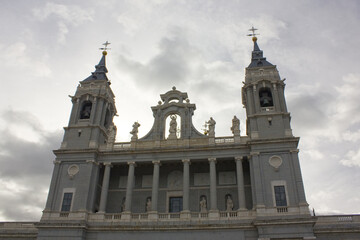 Fototapeta na wymiar Museum of Almudena Cathedral in Madrid, Spain 