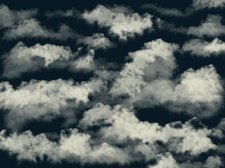 blue sky with clouds