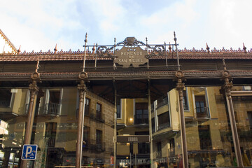 Obraz premium San Miguel Market in Madrid, Spain
