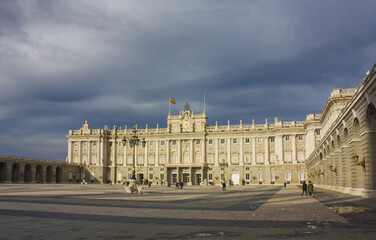  Royal Palace in Madrid, Spain 