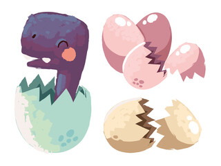 cute baby dinosaur
