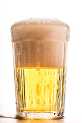 light beer in a pint glass