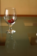 glass of wine