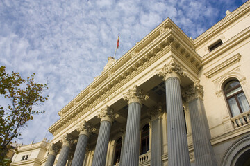 Madrid Stock Exchange in Madrid, Spain