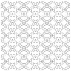 Luxury Ornaments Black White Pattern, Background, Texture