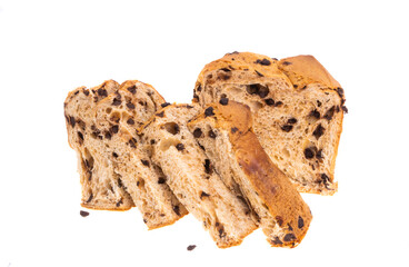 Panettone isolated