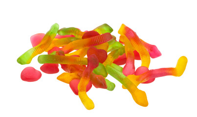 Fototapeta na wymiar jelly candies isolated