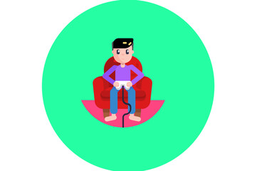 Play Games Isolated Vector Illustration which can be easily Download