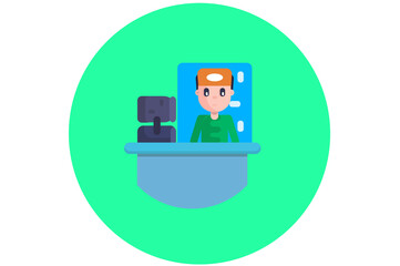 Rest Isolated Vector Illustration which can be easily Download