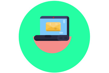 Mails Isolated Vector Illustration which can be easily Download