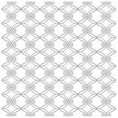 Luxury Ornaments Black White Pattern, Background, Texture