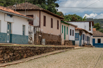 Fototapeta na wymiar São Bartolomeu, Ouro Preto, Minas Gerais, Brasil: Pequeno vilarejo distrito de Ouro Preto