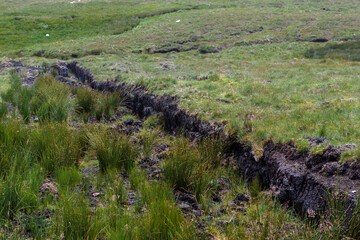 Peat extraction in Northern Ireland