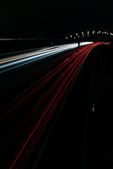 Fototapeta na wymiar Highway at Night