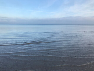 Haffkrug Ostsee im Winter