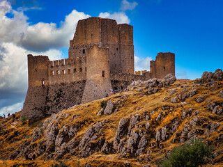 Naklejka premium Rocca Calascio, L'Aquila, Italia 