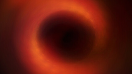 Bright abstract background with leaks. Blurred lighting tunnel. Magic portal. Vivid sphere lens
