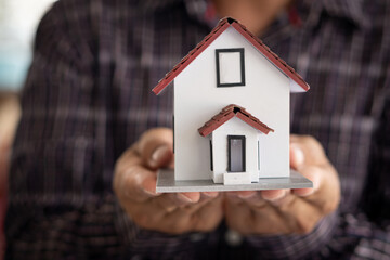 Real estate agents donate new home assets to residential customers. Rental contracts and house...