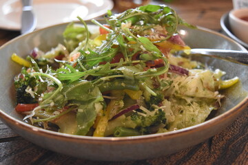 fresh vegetable salad