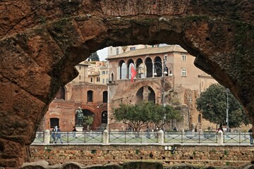 The Roman Forum in Rome