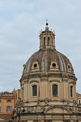 Fototapeta na wymiar Chiesa di Sanra Maria di Loreto a Roma