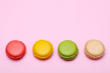 カラフルなマカロン