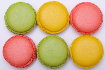 カラフルなマカロン