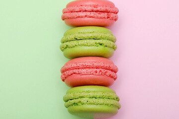 2色のマカロン