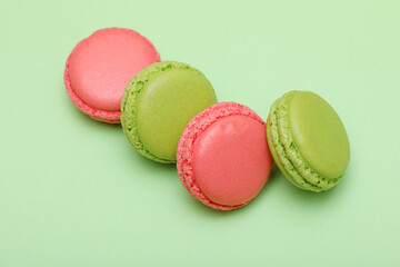 2色のマカロン