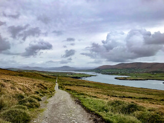 road to nowhere at Cliffs of Kerry, Ireland