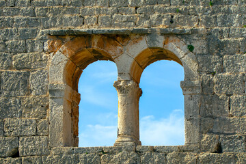 Kanlidivane. The Roman period, the place of human sacrifice of Mersin. TURKEY