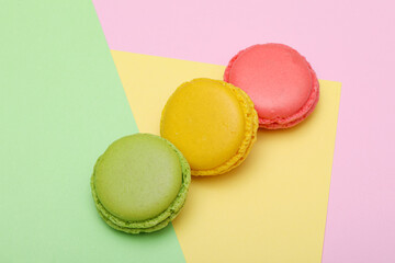 カラフルなマカロン