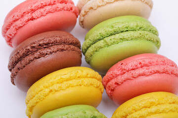 カラフルなマカロン