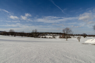 Fototapeta na wymiar Bieszczady zimą