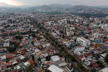 Panorámica de Ciudad Satélite, Estado de México