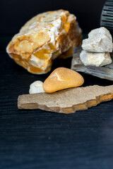 Samples of natural minerals