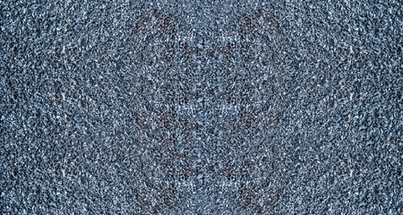 Texture of gravel stones on the ground background
