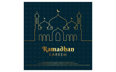 ramadan kareem background, ramadan sale banner, lantern, greeting cards, vector. banner background design illustration