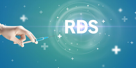 Syringe needle with virus vaccine