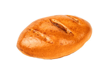 buns and pies on a white background