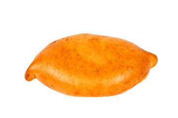 buns and pies on a white background