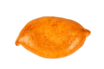 buns and pies on a white background