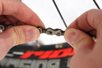 Fototapeta premium Chaîne de vélo