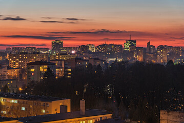 Widok na miasto Lublin © ErOn