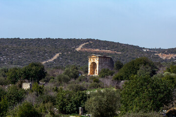 Fototapeta premium Kanlidivane. The Roman period, the place of human sacrifice of Mersin. TURKEY